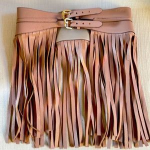BCBG FRINGE BELT